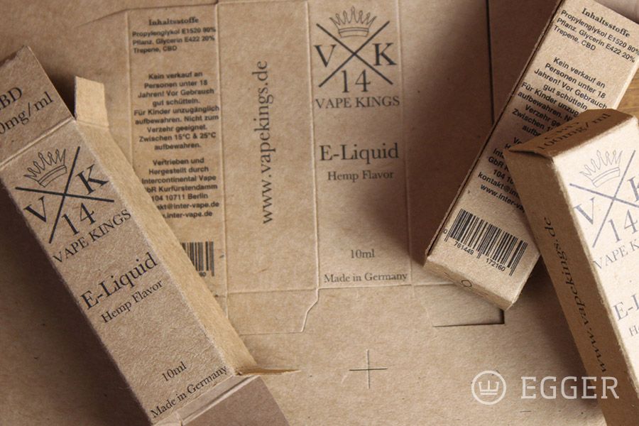 Faltschachteln aus Naturkarton – die perfekte Produktverpackung für E-Liquids