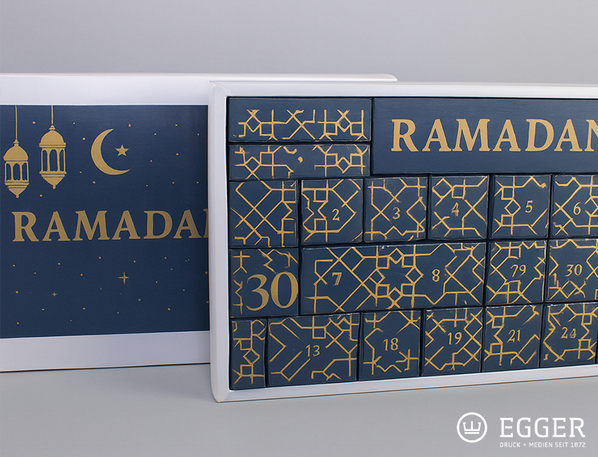 Ramadan-Adventskalender zum Befüllen