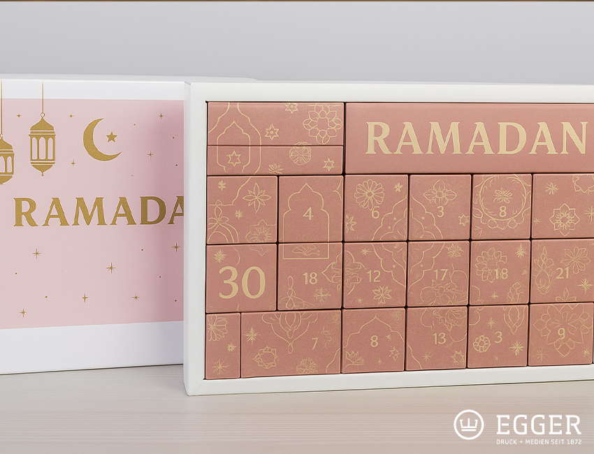 Ramadan Kalender bedrucken