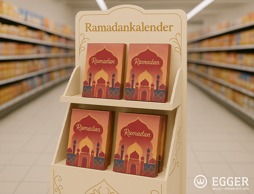 Verkaufsdisplay Ramadan-Kalender