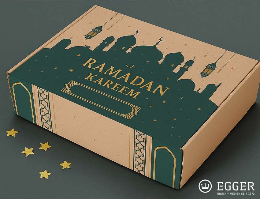Ramadan-Kalender in Schachtelform