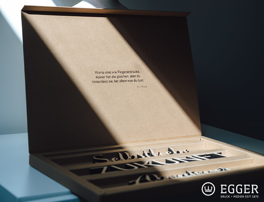 Verpackung für Coaching Material