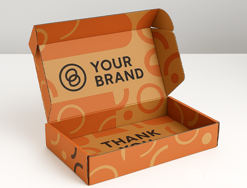 Beidseitiger Druck Versandkarton