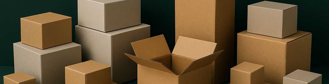 Kartons Wellpappe Graupappe Vollpappe