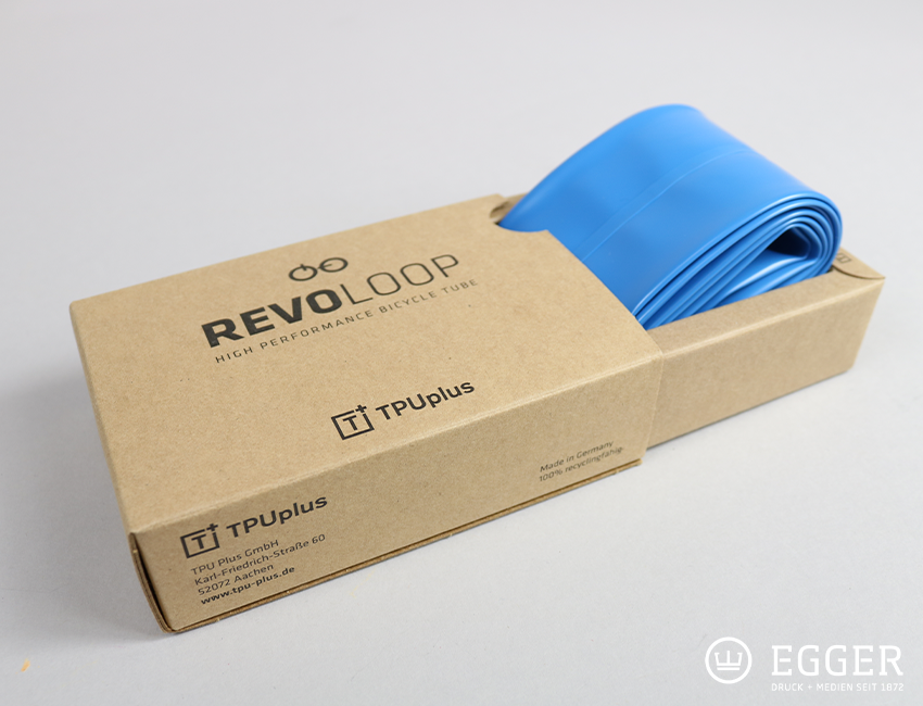 Verpackung Fahrradschlauch
