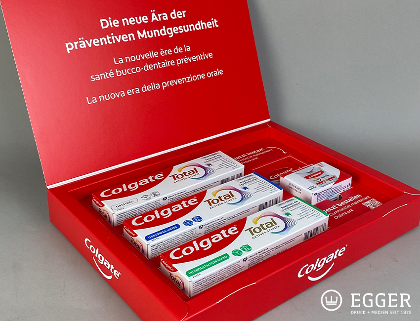 Verpackung Klappschachtel Zahnpflege