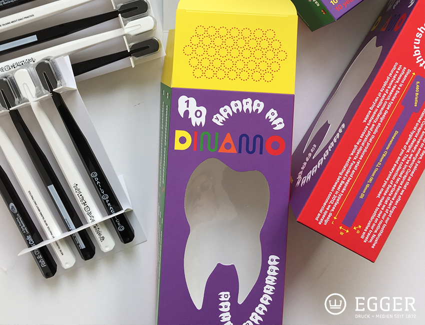Zahnbürsten Verpackung