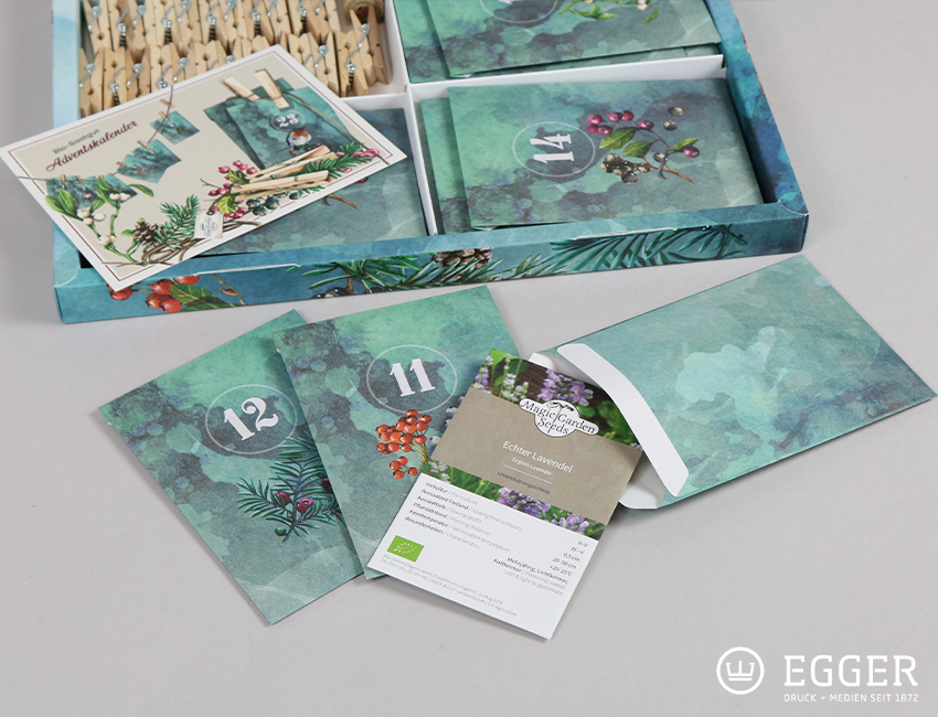 Saatgut Adventskalender individuell