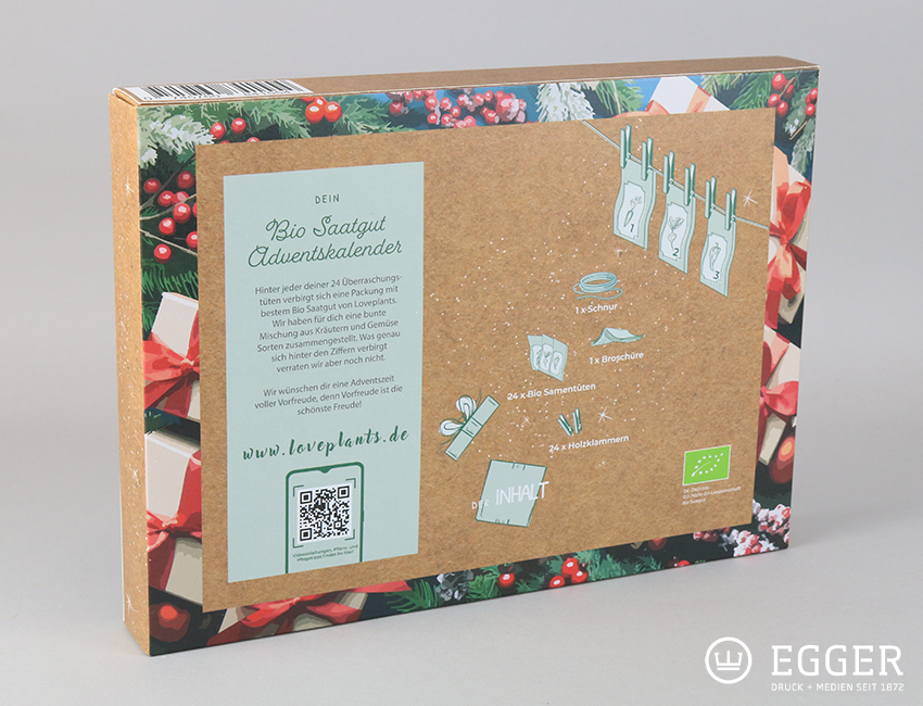 Saatgut Adventskalender Mailing