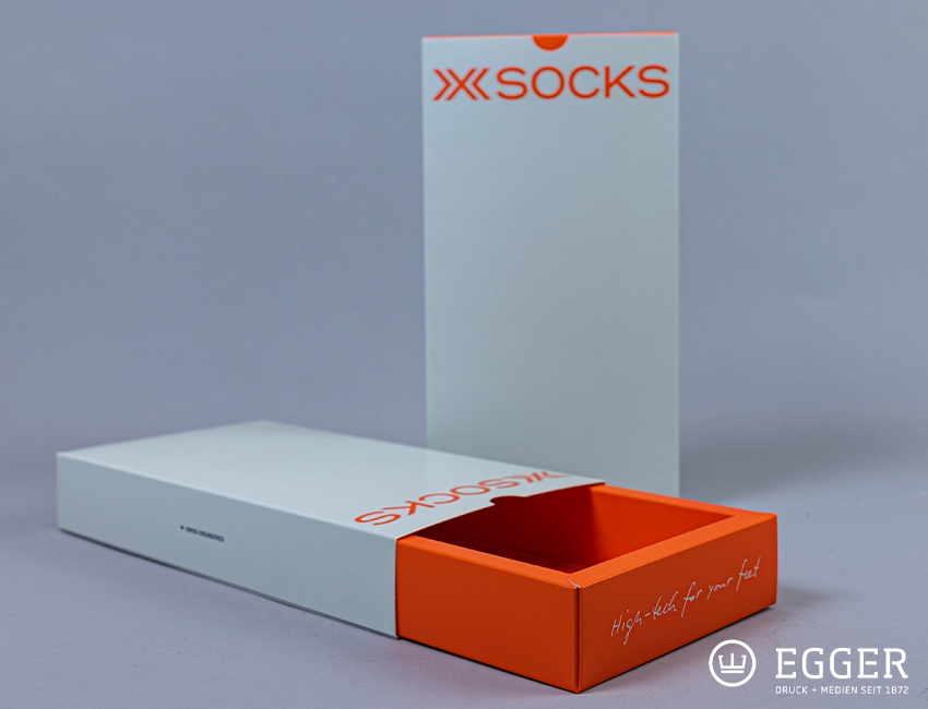 Texilverpackung Schiebeschachtel