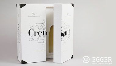 Doppelte Crémant Verpackung