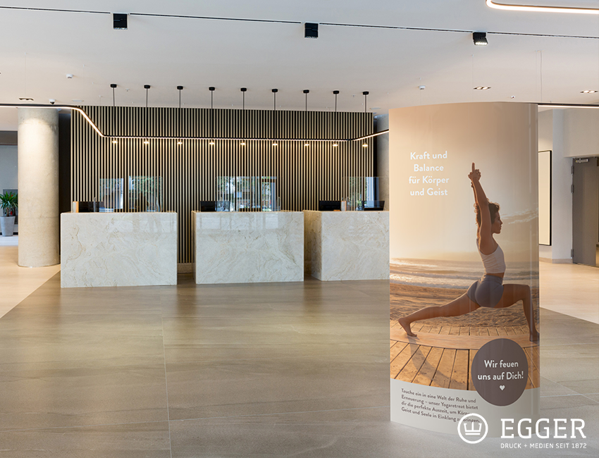 Ellipsensäulen für Hotels