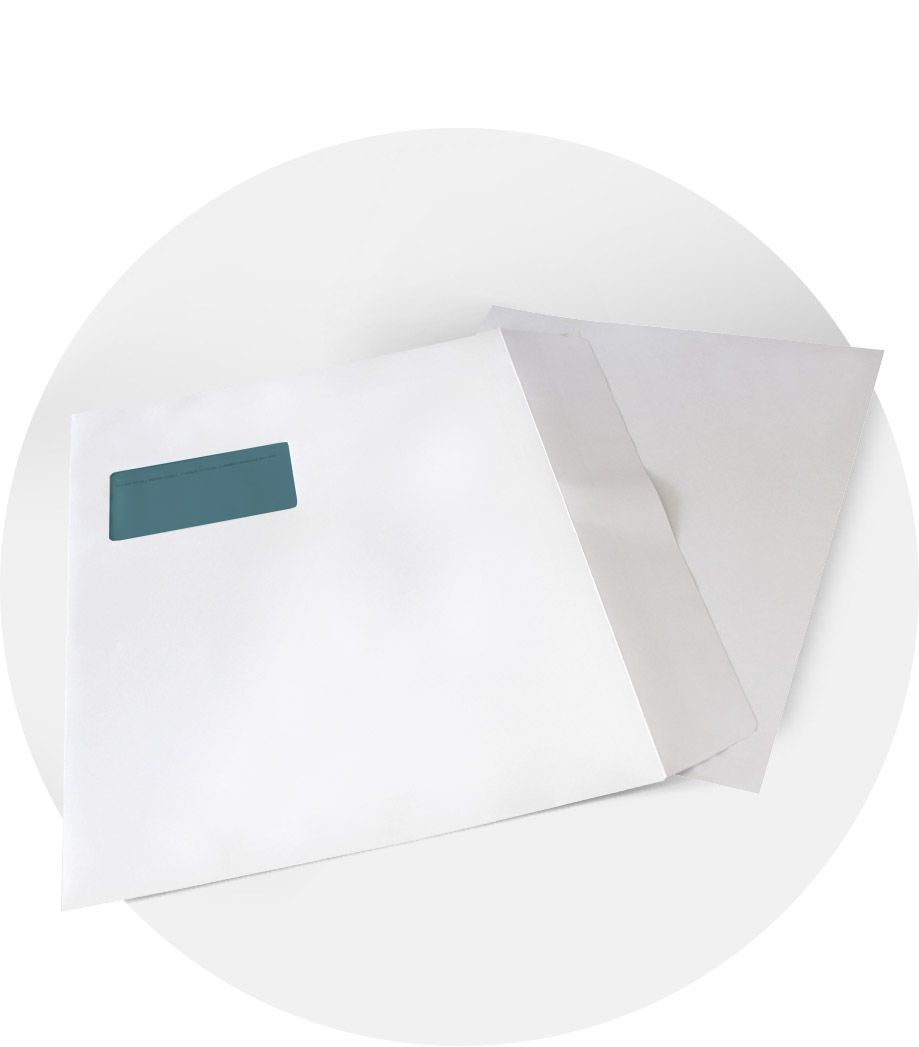 Mailings mit Hüllen