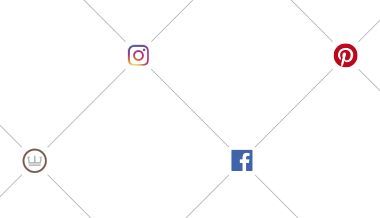 EGGER können Sie bei Instagram, facebook und Pinterest finden