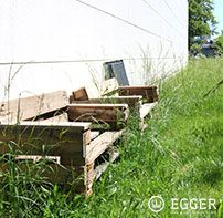 Die Mitarbeiter können ihre Mittagspause im Freien genießen.