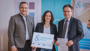 Auszeichnung als familienfreundliches Unternehmen