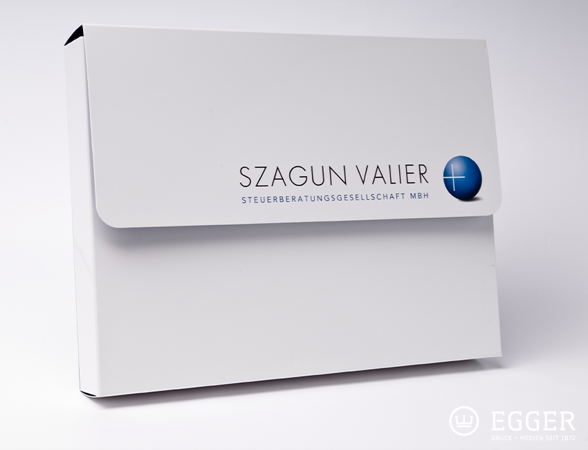 Präsentationsmappen mit Logo