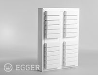 Adventskalender stehend für schmale Boxen