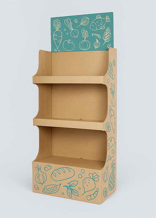 Bodendisplay Drogerie
