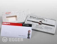 Schuber-Mailing mit Produkt