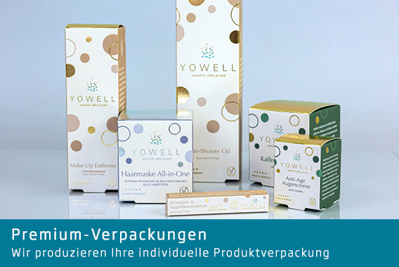 Premium-Verpackungen individuell für Sie produziert