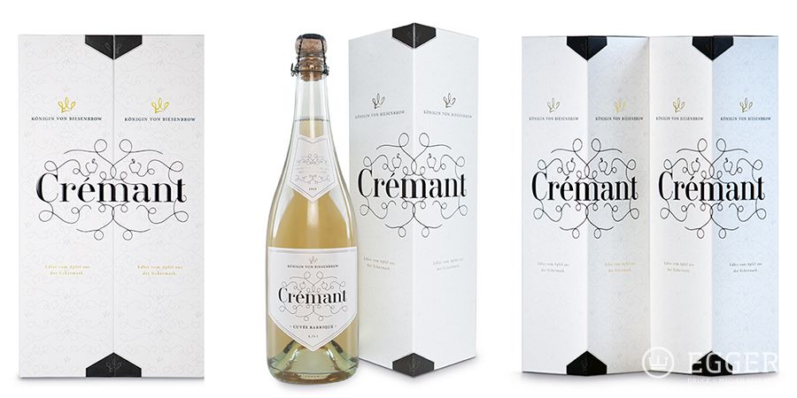 Crémant Flaschenverpackung