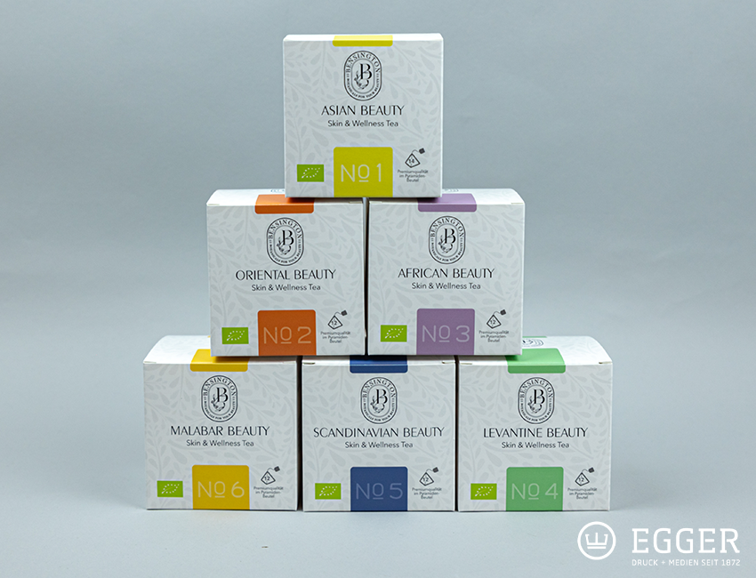 Tee-Verpackung Faltschachteln