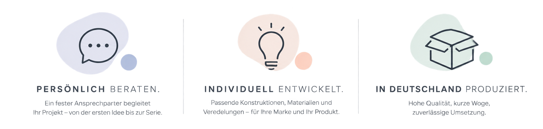 Das bieten wir Start-ups im Bereich Verpackung