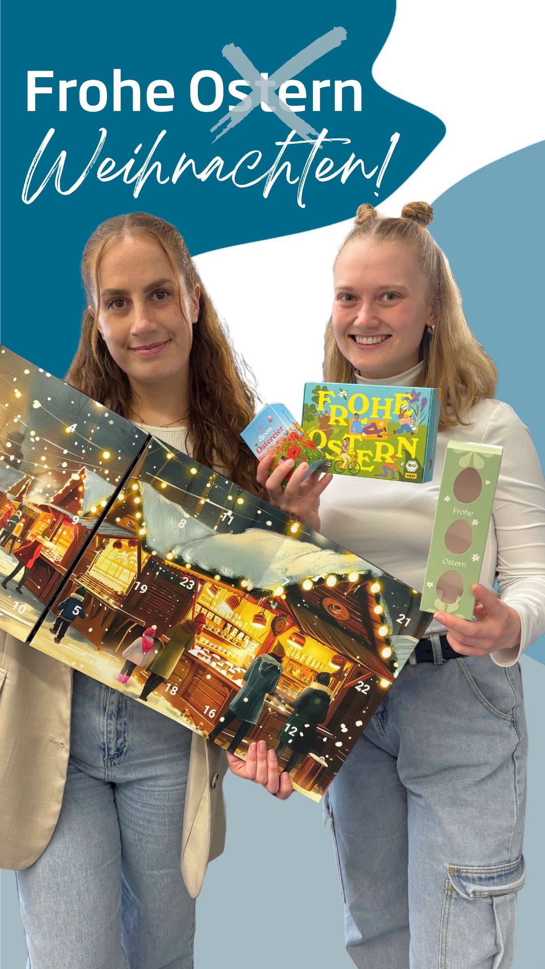 Frohe Ostern von EGGER!🐣
Während ihr die Feiertage genießt, blicken wir schon Richtung Weihnachten:
👉 Jetzt ist der perfekte Zeitpunkt, um euren individuellen #Adventskalender für 2026 zu planen!🎄
Startet frühzeitig und bringt eure Ideen in Form✨
Mehr Infos:
https://www.eggerdruck.de/bedruckte-adventskalender.html
#FroheOstern #Ostern #Verpackung #eggerdruck