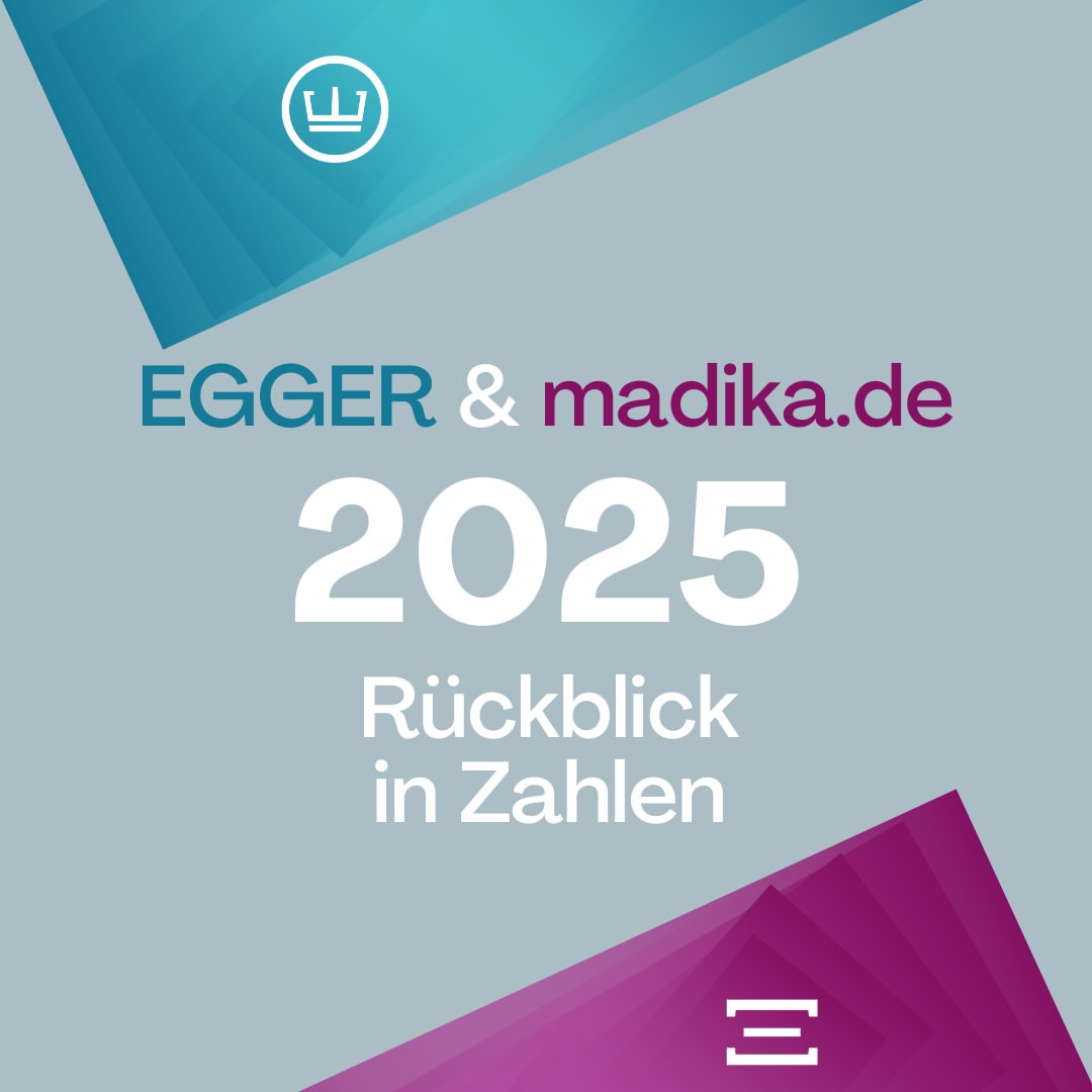 Ein Jahr, zwei Marken, unzählige Projekte.✨
Unsere Zahlen zeigen, was 2025 für EGGER Druck + Medien und madika.de wirklich bedeutet hat: Ideen, Produkte, Prozesse und ganz viel Leidenschaft für Verpackungen.
Danke für das Vertrauen, jeden Auftrag und jedes Lieblingsstück. ❤️📦.
Jetzt sind wir voller Vorfreude auf 2026 und gespannt, was das neue Jahr bringt. 🚀
#2025 #rückblick #rückblick2025 #recap #wrapped #2026 #neuesjahr