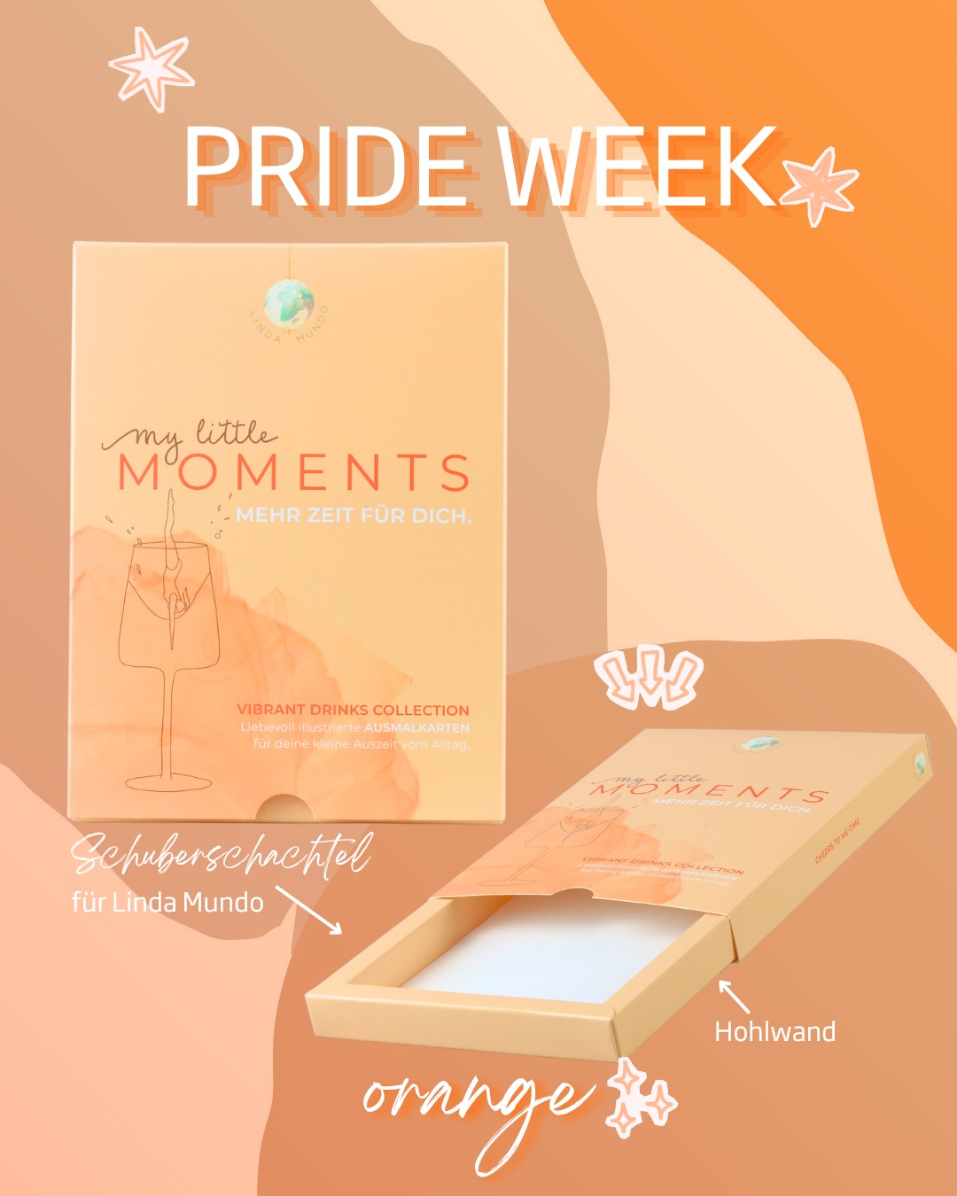 Orange you ready?
Orange bringt Wärme, Power und Aufmerksamkeit in unsere Pride-Week.🧡
Ein weiterer Farbton in unserem Verpackungs-Regenbogen – und ein schönes Beispiel dafür, wie stark Farbe wirken kann, wenn Druck, Material und Gestaltung zusammenspielen. 🍊
#PrideMonth #PrideWeek #orange #eggerdruck #Regenbogen