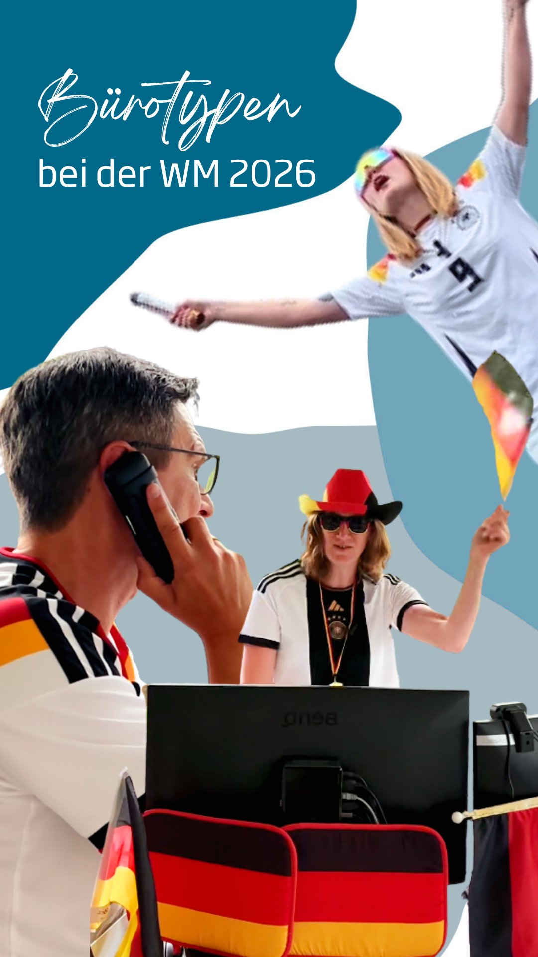 Wenn im Büro plötzlich mehr über Trikots, Spielstand und Aufstellungen gesprochen wird als über To-Dos, ist klar: Die #WM ist losgegangen!⚽
Der Schreibtisch wird zur Fanmeile, der Livestream läuft „natürlich nur ganz kurz“ nebenbei und irgendwie endet jedes Gespräch wieder bei Fußball.👀
Welcher WM-Typ bist du im Büro? 🏆
Oder noch wichtiger: Wen aus deinem Team erkennst du sofort wieder? 👇
#fußballwm #fußballweltmeisterschaft #weltmeisterschaft #bürotypen