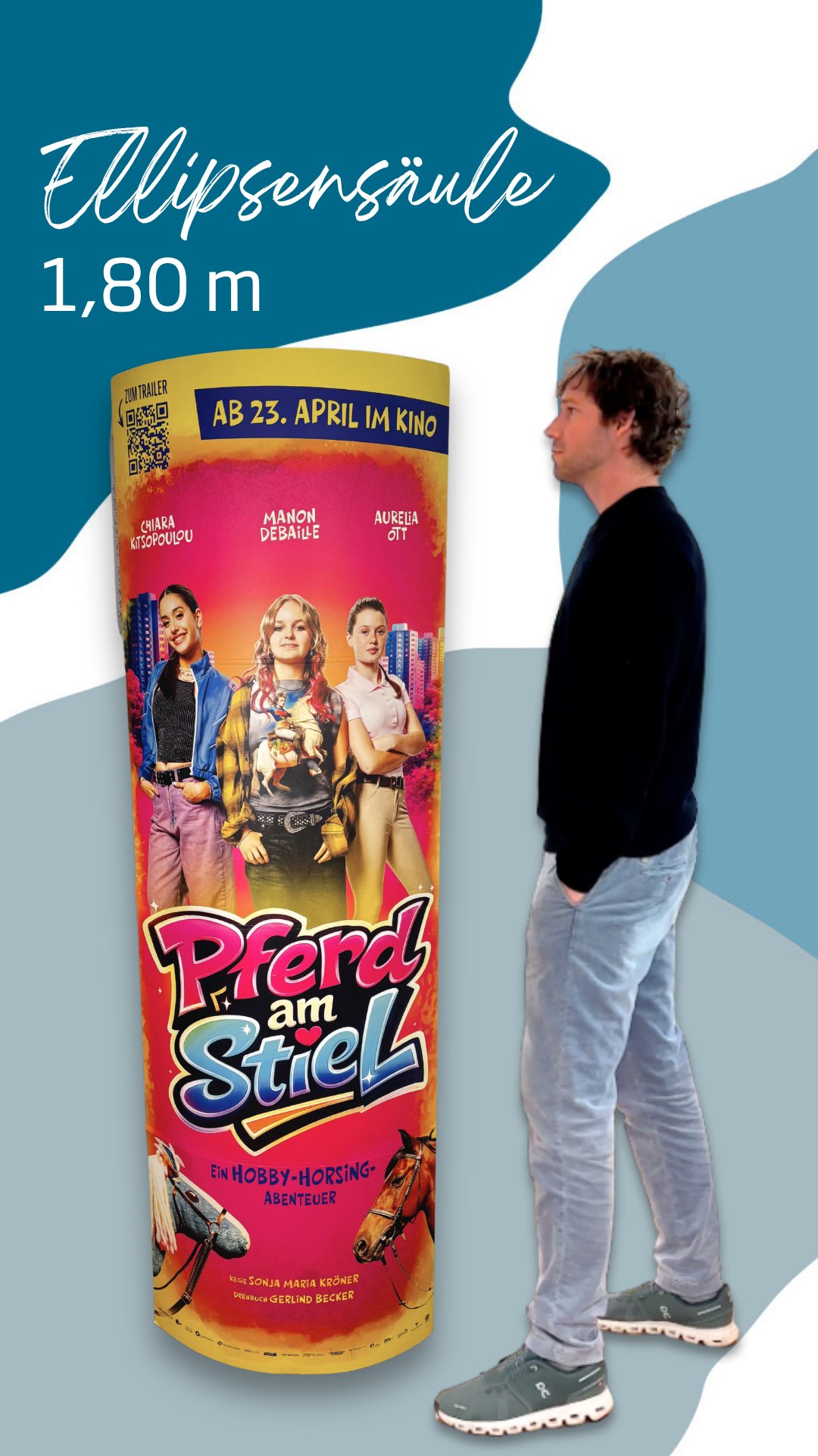 POV: Wenn man unauffällig zum #Workbestie will… 👀
Mission „Inkognito“ läuft! Ob’s funktioniert hat?🫣
🎬 Die Ellipsensäule im Video wurde für unseren Kunden @portauprincefilms produziert – für den Film @pferdamstiel, ab 23. April im Kino!
Glaubt Ihr, ich kann mich so auch in den Kinosaal schleichen?🍿
👉Jetzt 1,80 m große Ellipsensäulen entdecken
#verpackung #ellipsensäule #madika #egger