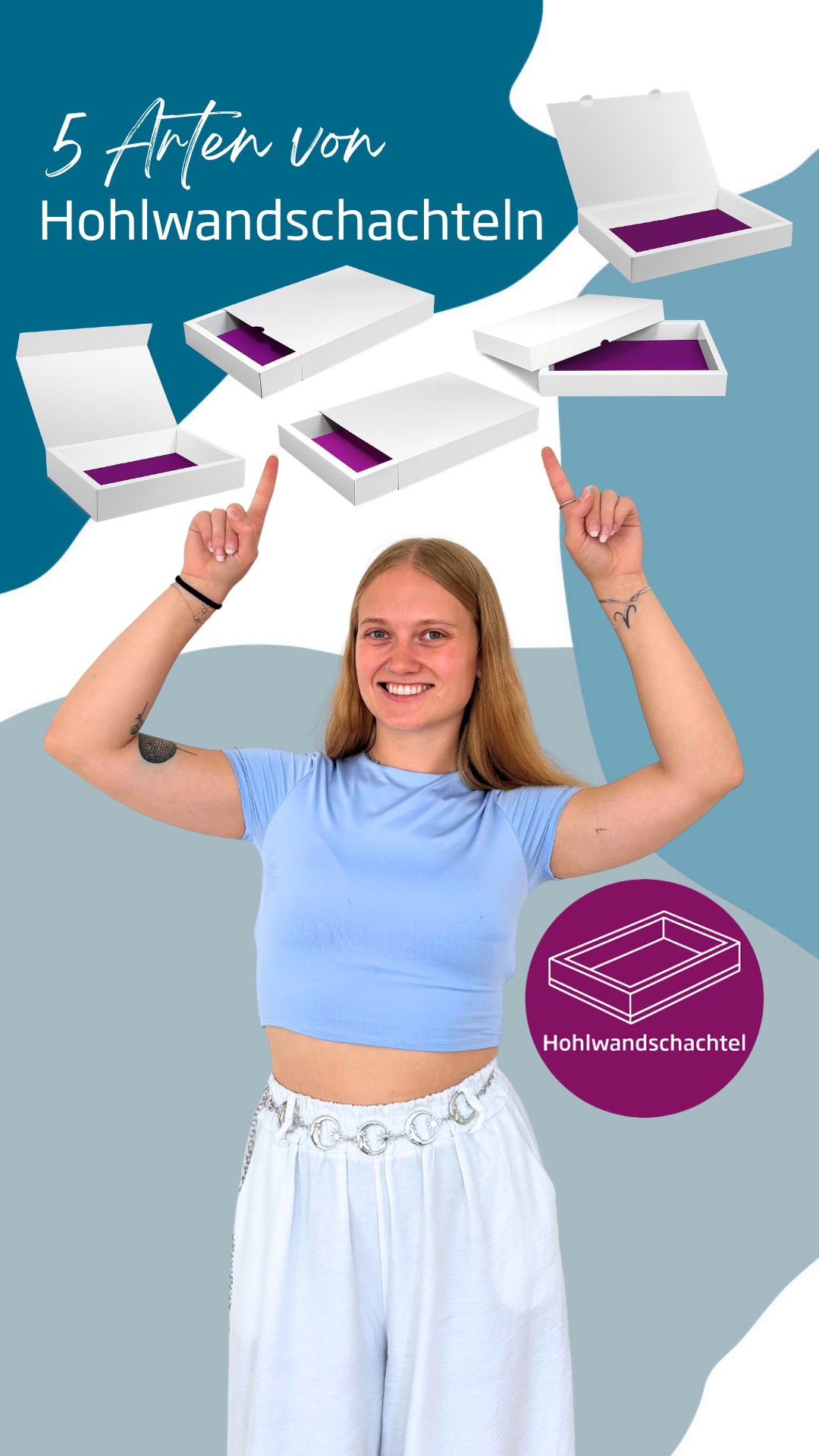 5 Arten von Hohlwandschachteln – und jede hat ihren ganz eigenen Auftritt. ✨
Die #Hohlwandschachtel ist eines unserer echten Hausprodukte und seit Jahren ein großes Aushängeschild von EGGER Druck + Medien und unserem 24/7-Onlineshop madika.de.
Die stabilen Hohlwände werden bei uns dabei sorgfältig von Hand aufgestellt. 🙌
Heute zeigen wir euch unsere fünf Varianten der Hohlwandschachtel:
📦 mit Klappdeckel
📦 mit Magnetverschluss
📦 als offener Schuber
📦 als geschlossener Schuber
📦 mit Stülpdeckel
Alle Varianten könnt ihr auf madika.de rund um die Uhr direkt konfigurieren und kalkulieren. 💻
#Verpackung #madika #EGGERDruck #MadeInGermany