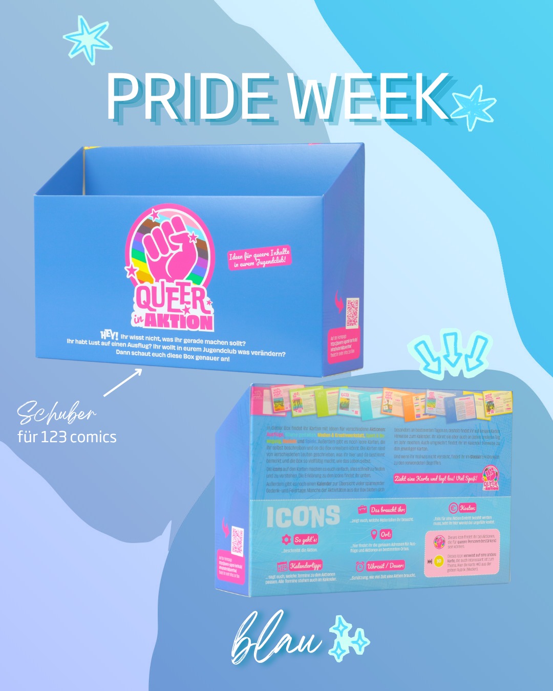 Heute machen wir blau – aber richtig.
Blau steht für Klarheit, Stärke und Vielseitigkeit. In unserer Pride-Week steht jede Farbe für sich und gleichzeitig für das große Ganze: Vielfalt, Sichtbarkeit und Zusammenhalt. 💙
Heute seht ihr schöne Beispiele dafür, wie Farbe Marken sichtbar macht. 🔵
#PrideMonth #PrideWeek #blau #eggerdruck #Regenbogen