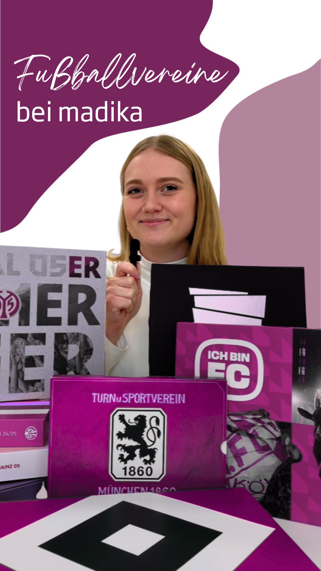 Was haben der @tsv1860, der @1fsvmainz05, der @fckoeln, der @hsv und die @eintrachtfrankfurt gemeinsam?⚽
Sie setzen bei ihren Verpackungen auf #madika .🤩
Klappdeckel-, Magnet- und Stülpdeckelschachteln – auf Wunsch mit Inlay oder edler Heißfolienprägung.
Gefertigt aus Chromo-, Gras- oder schwarzem Naturkarton.✨
Individuell produziert. Hochwertig veredelt.
Bereit für euren nächsten Volltreffer im #Packaging ?📦
#Fußball #eggerdruck #EGGER